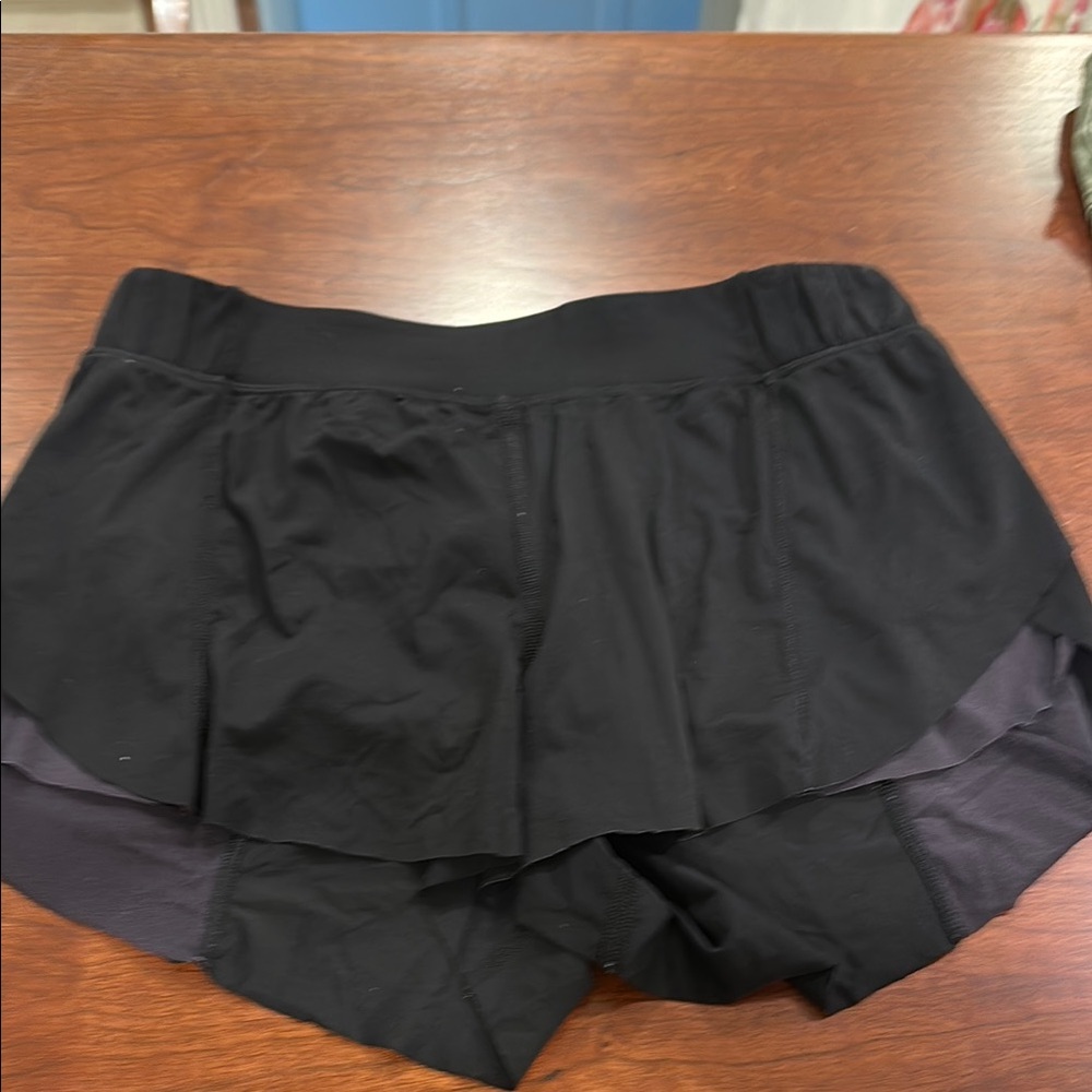 Black Women's Athletic Shorts